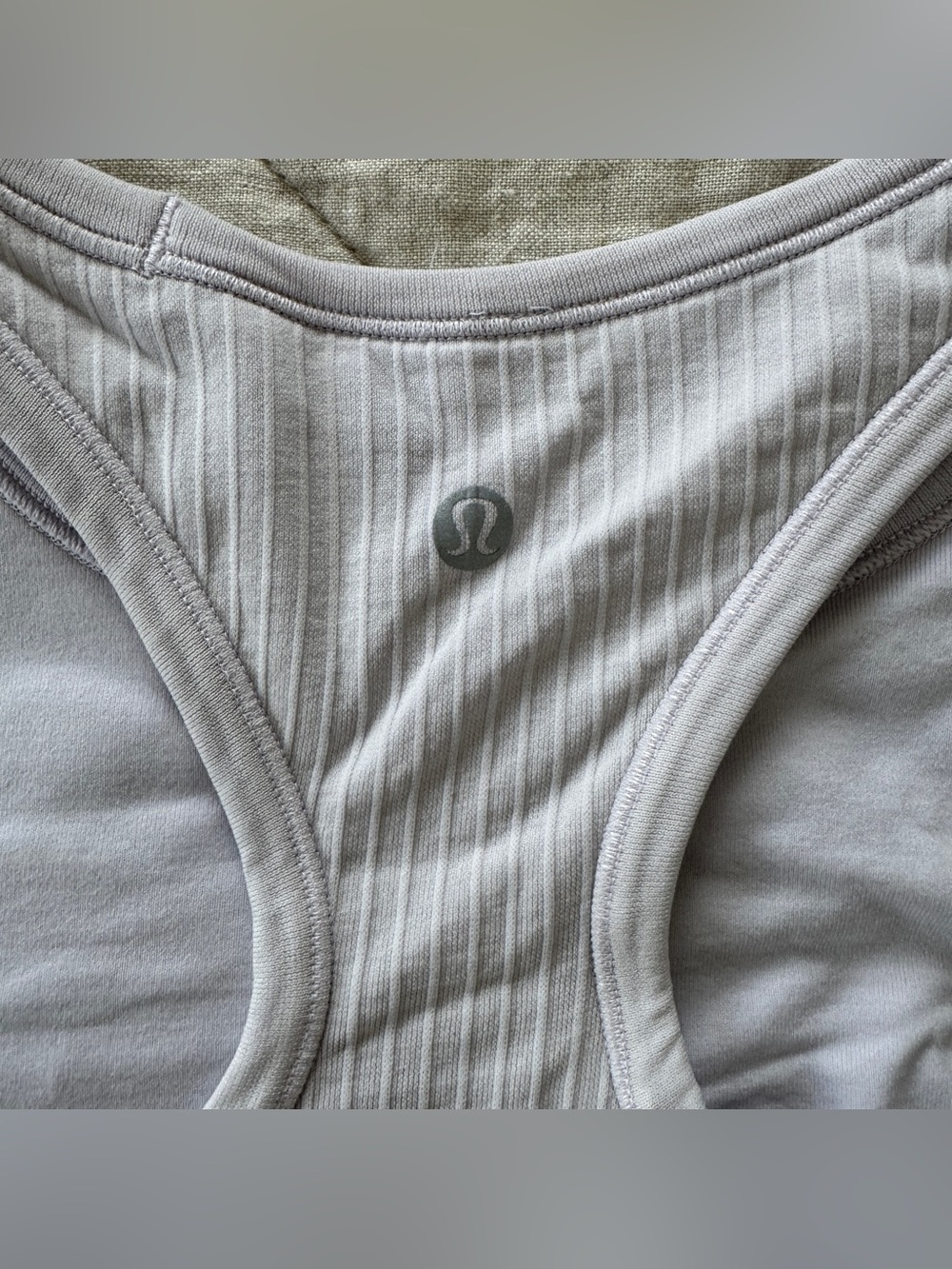 Ebb to Street Cropped Racerback Tank - Light Purple - Picture 3 of 4